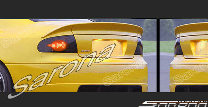 Custom Pontiac GTO Trunk Wing  Coupe (2004 - 2006) - $490.00 (Manufacturer Sarona, Part #PT-003-TW)